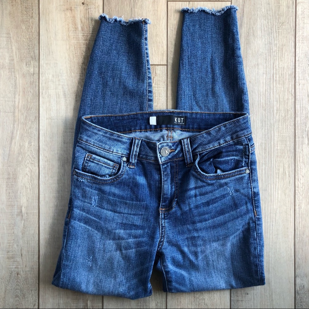 Kut From the Kloth Connie Ankle Skinny Jeans